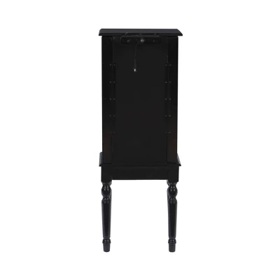 Aria Jewelry Armoire Black - Powell Company - Image 7