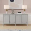 Selena Credenza Rustic White - CosmoLiving By Cosmopolitan