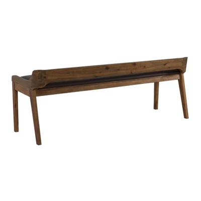 60" Rasmus Dining Bench Chestnut - Boraam - Image 3