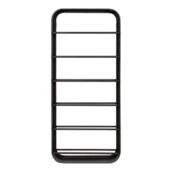 13" X 30" Armenta Metal Wall Hanging Wine Rack Gray - Kate & Laurel All Things Decor