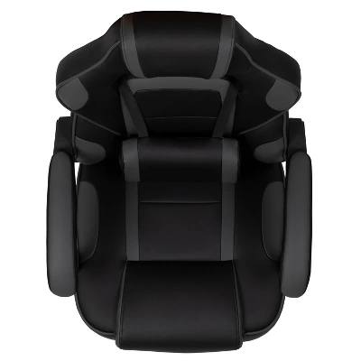 Flash Furniture X40 Gaming Chair Racing Ergonomic Computer Chair With Fully Reclining Back/Arms, Slide-Out Footrest, Massaging Lumbar - Image 10