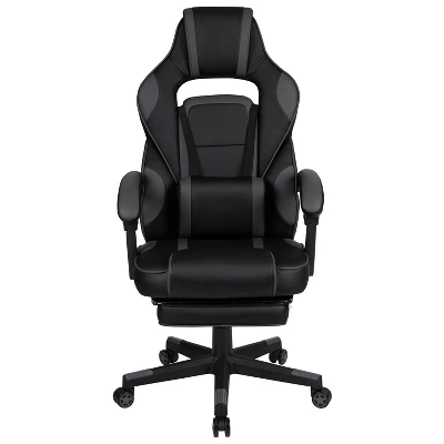 Flash Furniture X40 Gaming Chair Racing Ergonomic Computer Chair With Fully Reclining Back/Arms, Slide-Out Footrest, Massaging Lumbar - Image 3