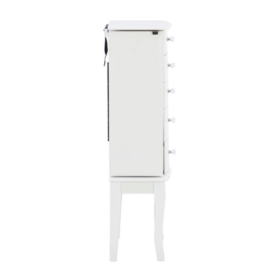 Makenzie Jewelry Armoire White - Powell Company - Image 4
