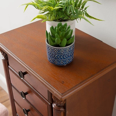 Wylie Jewelry Armoire Cherry Red - Powell Company - Image 11