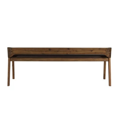 60" Rasmus Dining Bench Chestnut - Boraam - Image 2