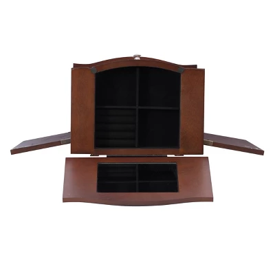 Francesca Jewelry Armoire Merlot Brown - Powell Company - Image 9