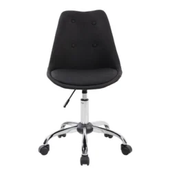 Armless Task Chair With Buttons - Techni Mobili