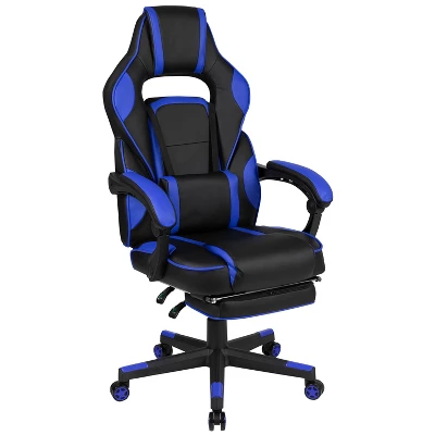 Flash Furniture X40 Gaming Chair Racing Ergonomic Computer Chair With Fully Reclining Back/Arms, Slide-Out Footrest, Massaging Lumbar - Image 16