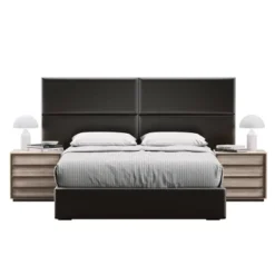 4pk Full/King Edison Upholstered Wall Panels Customizable Headboard - Eco Dream