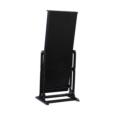 Lola Cheval Mirror/Jewelry Wardrobe Black - Powell Company - Image 6