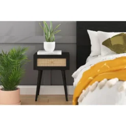 Inmod Serafina 1-Drawer Nightstand