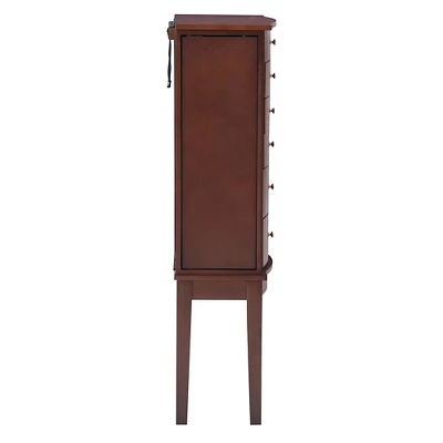Francesca Jewelry Armoire Merlot Brown - Powell Company - Image 4